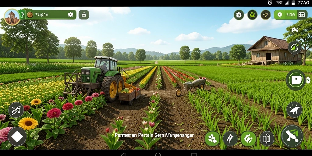 Gameplay mengasyikkan di dunia pertanian 77AG.