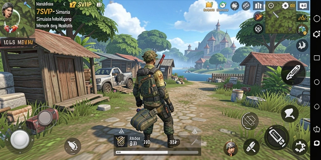 Tampilan gameplay <strong>7SVIP</strong> yang realistis dan penuh warna.