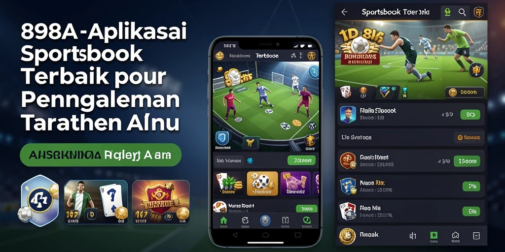 Tangkapan layar dari gameplay aplikasi Sportsbook 898A.