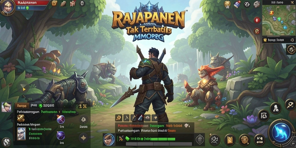 Tampilkan gameplay menakjubkan dari RAJAPANEN di dunia MMORPG.