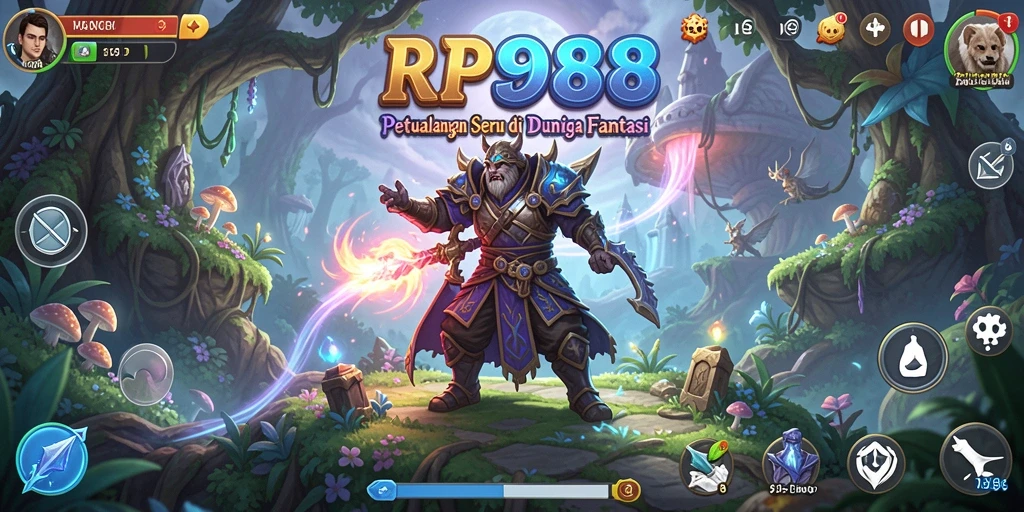 Tampilan gameplay RP888 yang menakjubkan dalam dunia petualangan.