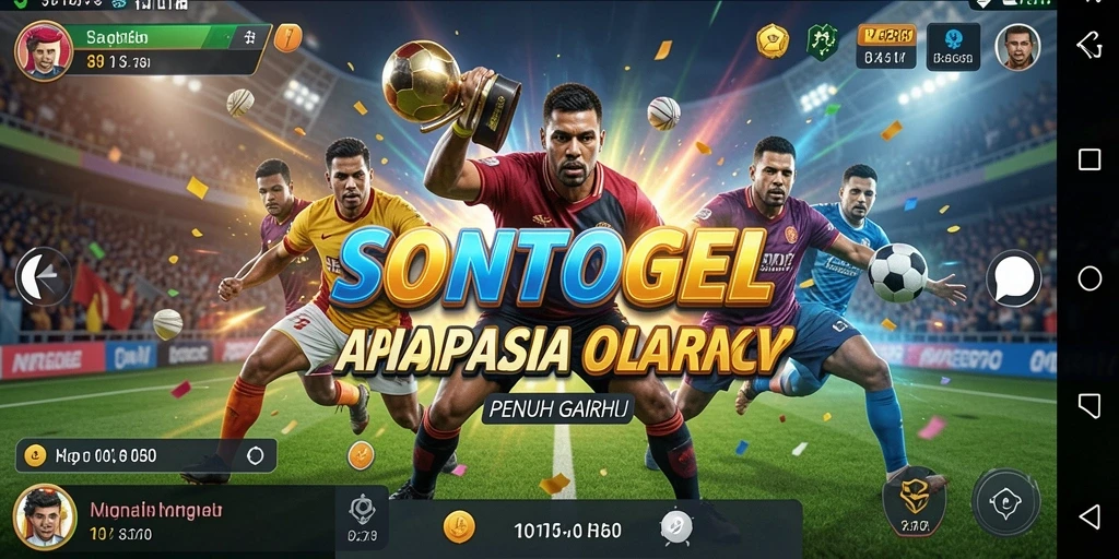 Tangkapan layar gameplay SONTOGEL menampilkan olahraga yang seru dan interaktif.