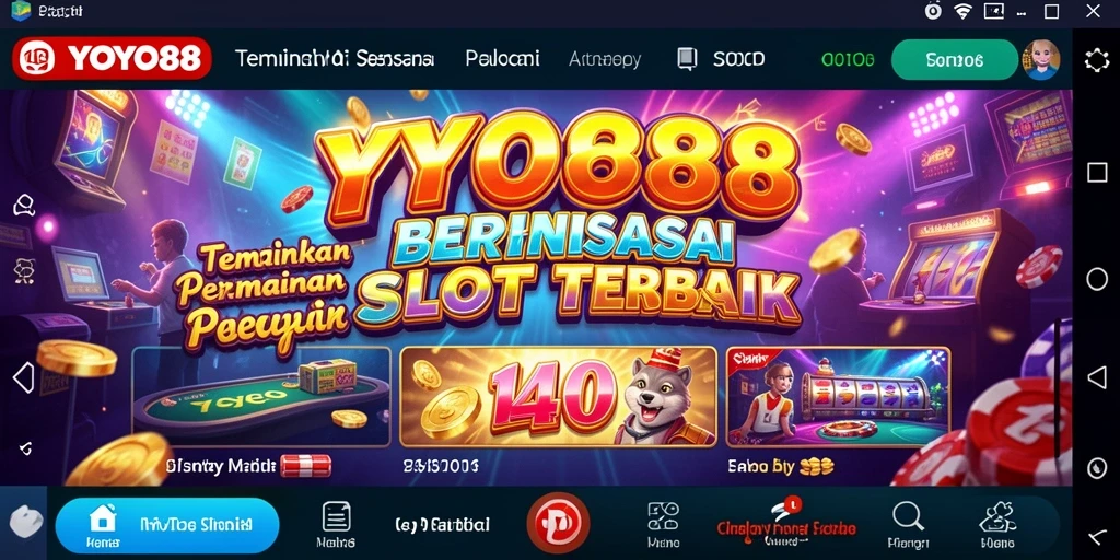Tampilan menakjubkan dari gameplay Slot di YOYO88.